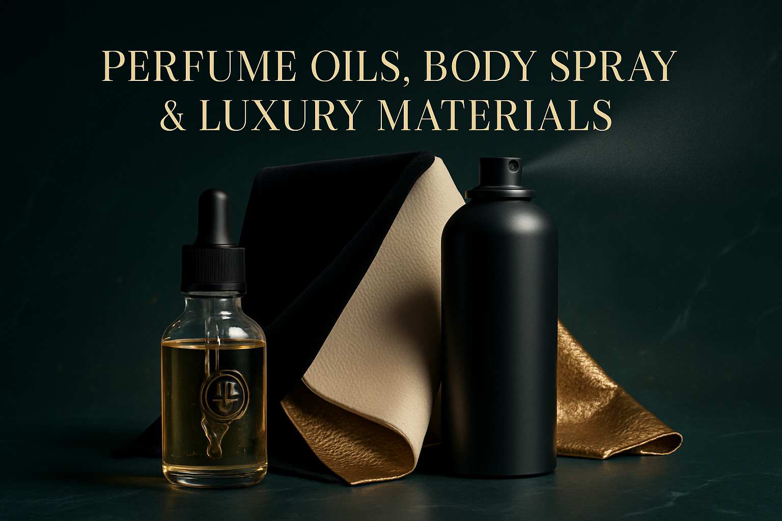 Perfume Oils, Body Spray & Luxury Materials